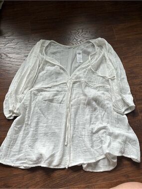NWT Abercrombie beach cover up